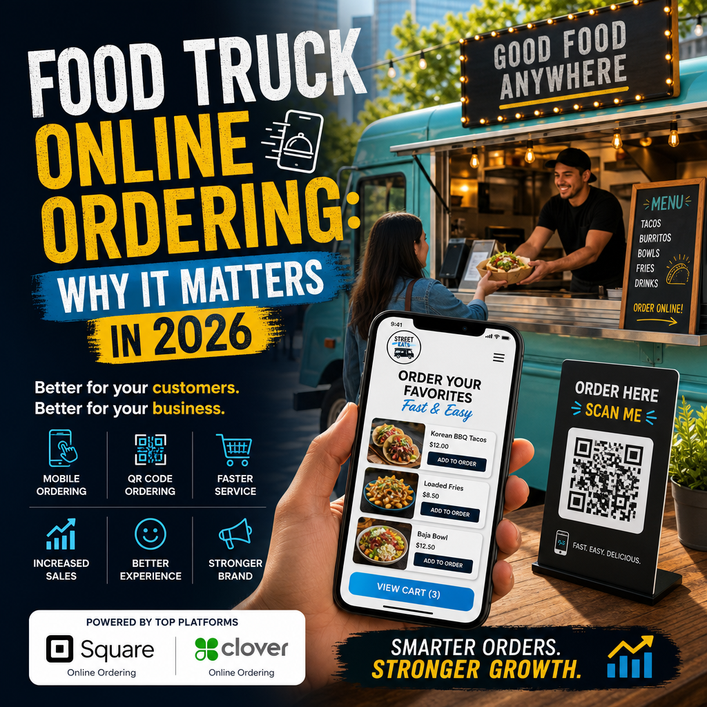 Food Truck Online Ordering: Why It Matters in 2026