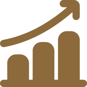 Digital growth icon