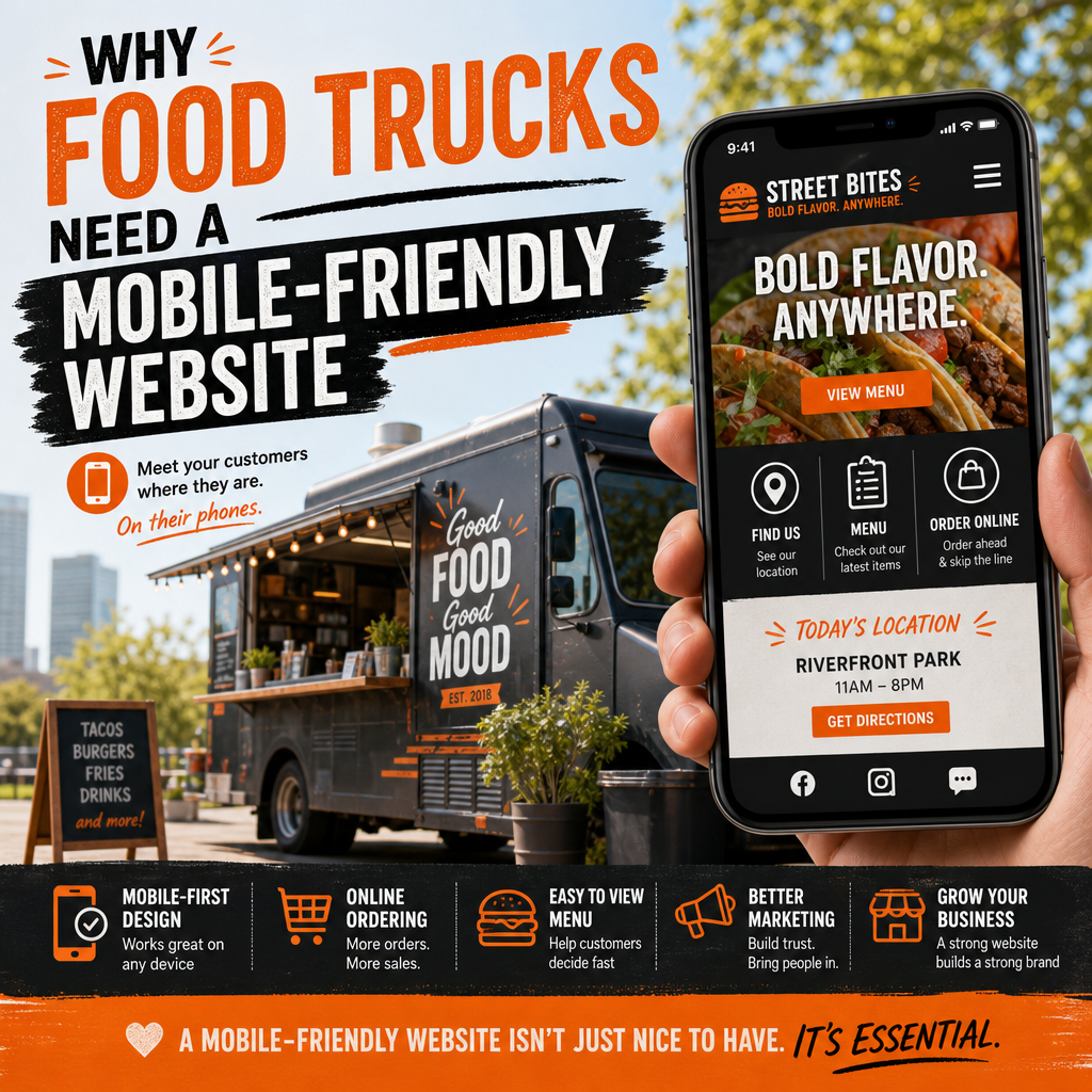 Why Food Trucks Need a Mobile-Friendly Website